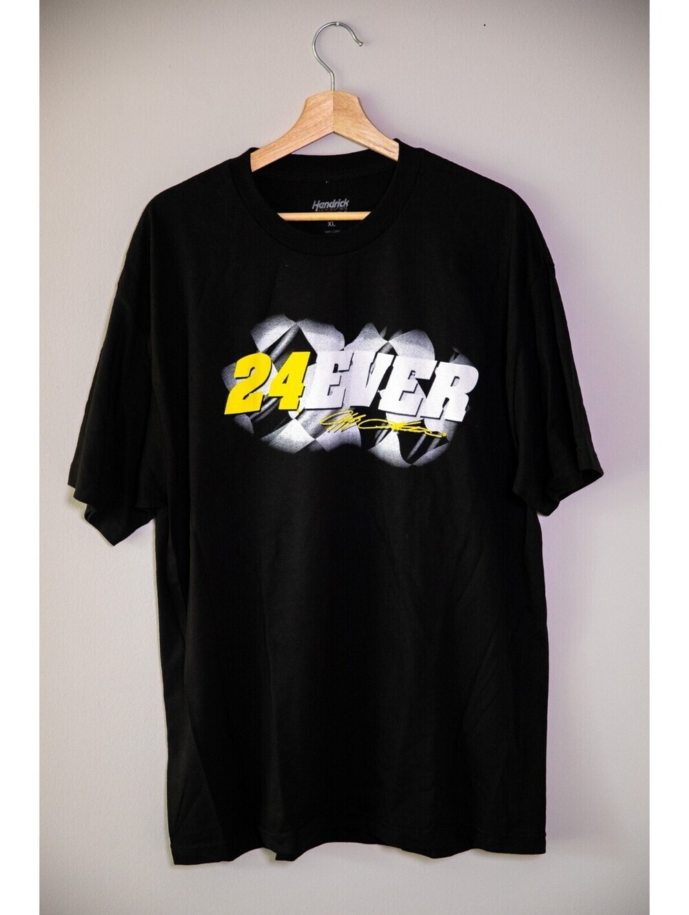 NASCAR Jeff Gordon Shirt 24EVER T Shirt Gordon #24 Black Shirt Mens Large